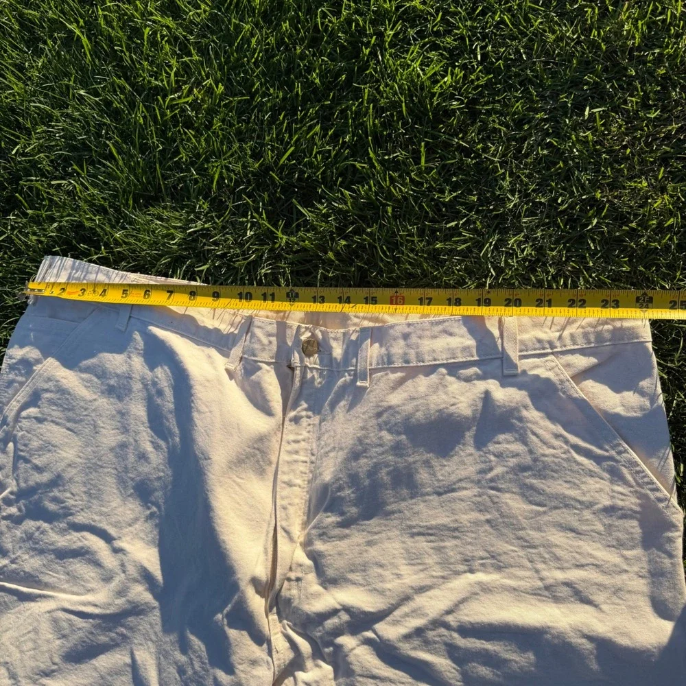 Carhartt B05 NAT Painter Pants A+ 50x30 Natural White Canvas Work Utility B05NAT